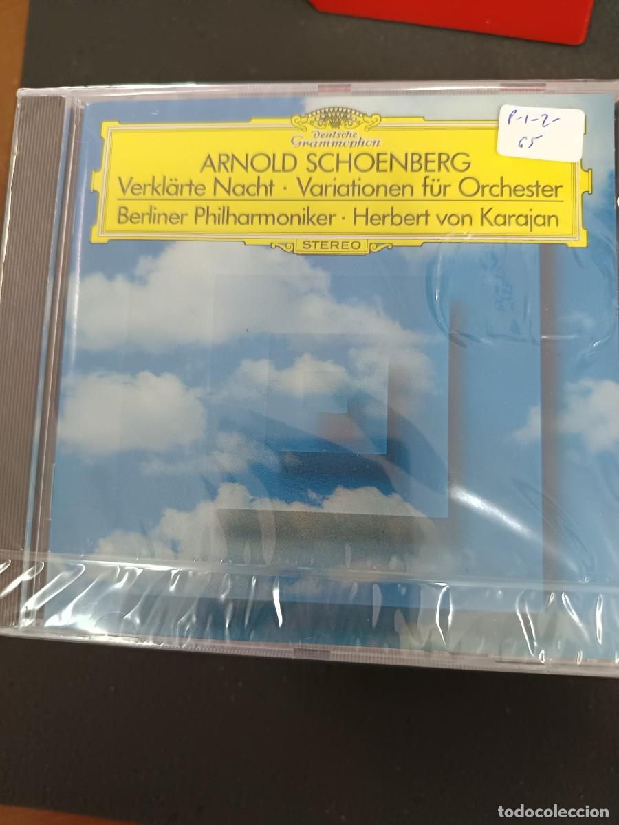 CDs de M&uacute;sica: ARNOLD SCHOENBERG. VERKL&Auml;RTE NACHT. VARIATIONEN F&Uuml;R ORCHESTER. HERBERT VON KARAJAN. BERLINER PHILHAR