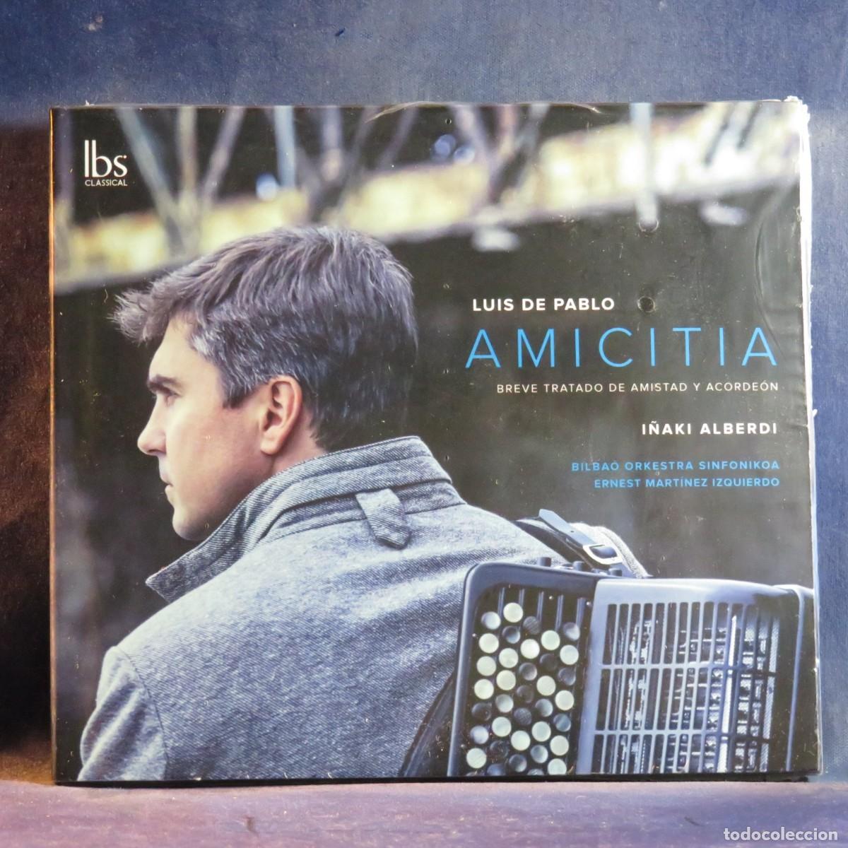 CDs de M&uacute;sica: LUIS DE PABLO, I&Ntilde;AKI ALBERDI, BILBO ORKESTRA SINFONIAKOA, ERNEST MART&Iacute;NEZ IZQUIERDO &ndash; AMICITIA - CD
