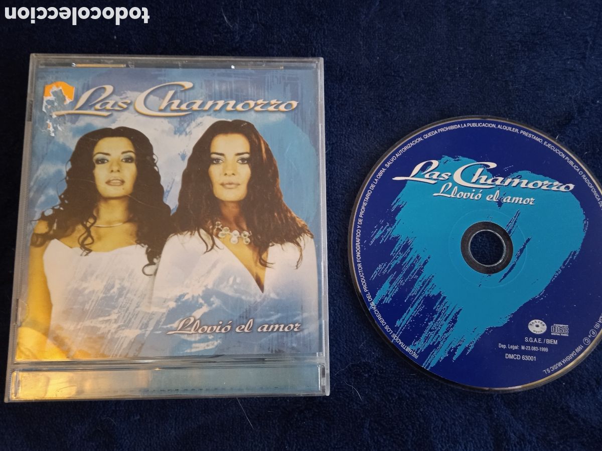 CDs de M&uacute;sica: CD - LAS CHAMORRO - LLOVIO EL AMOR