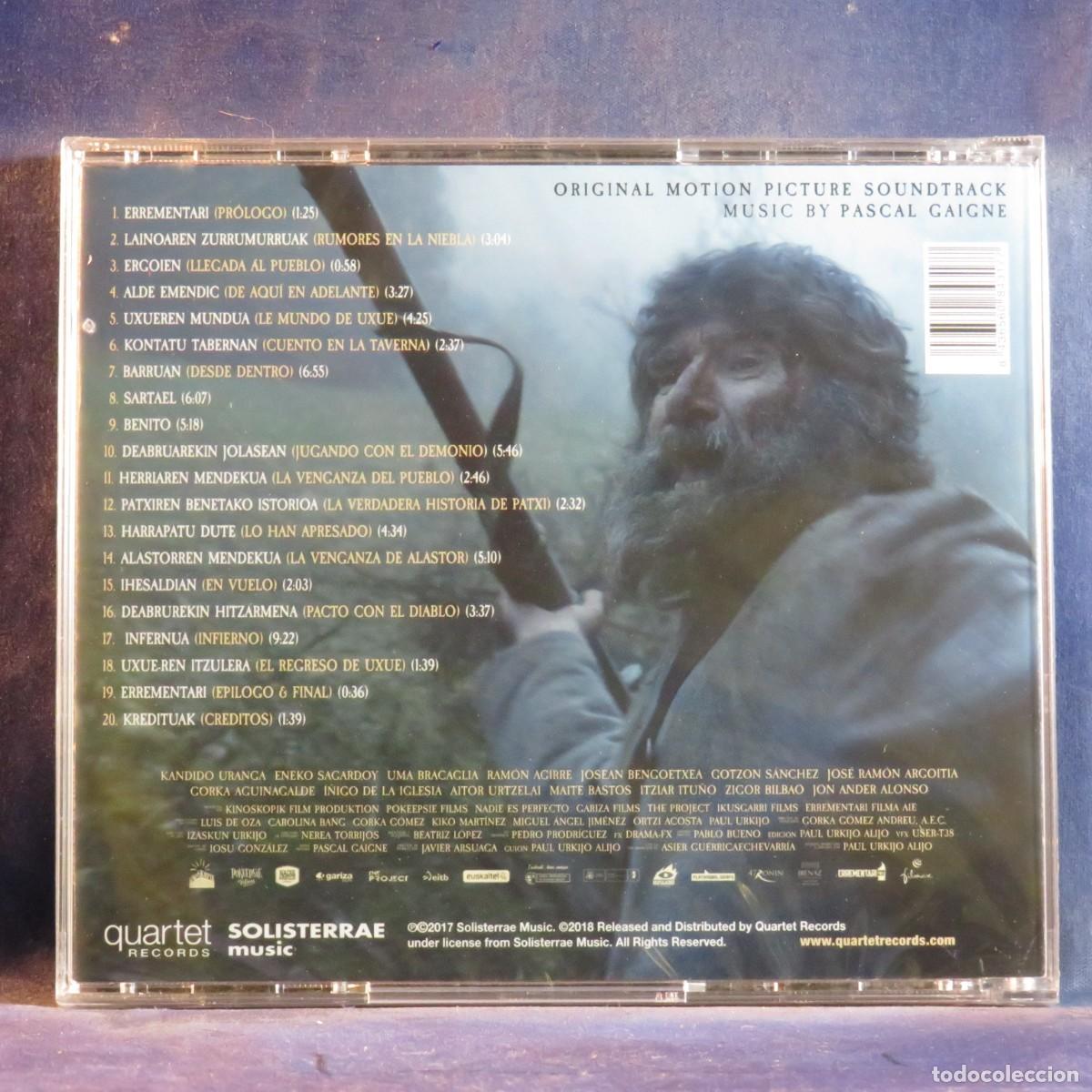 CDs de m&uacute;sica: PASCAL GAIGNE &ndash; BANDA SONORA ERREMENTARI (THE BLACKSMITH & THE DEVIL) - CD - Foto 2