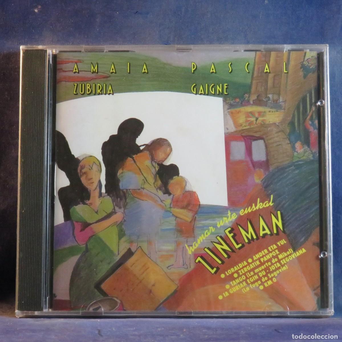 CDs de M&uacute;sica: AMAIA ZUBIRIA, PASCAL GAIGNE &ndash; BANDA SONORA ZINEMAN - CD