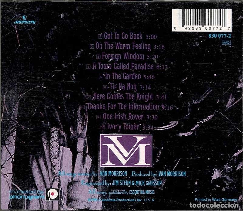 CDs de m&uacute;sica: Van Morrison - No Guru, no Method, no Teacher. CD - Foto 2
