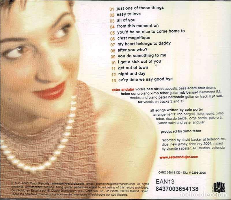 CDs de m&uacute;sica: Ester And&uacute;jar - Celebrating Cole Porter. CD - Foto 2