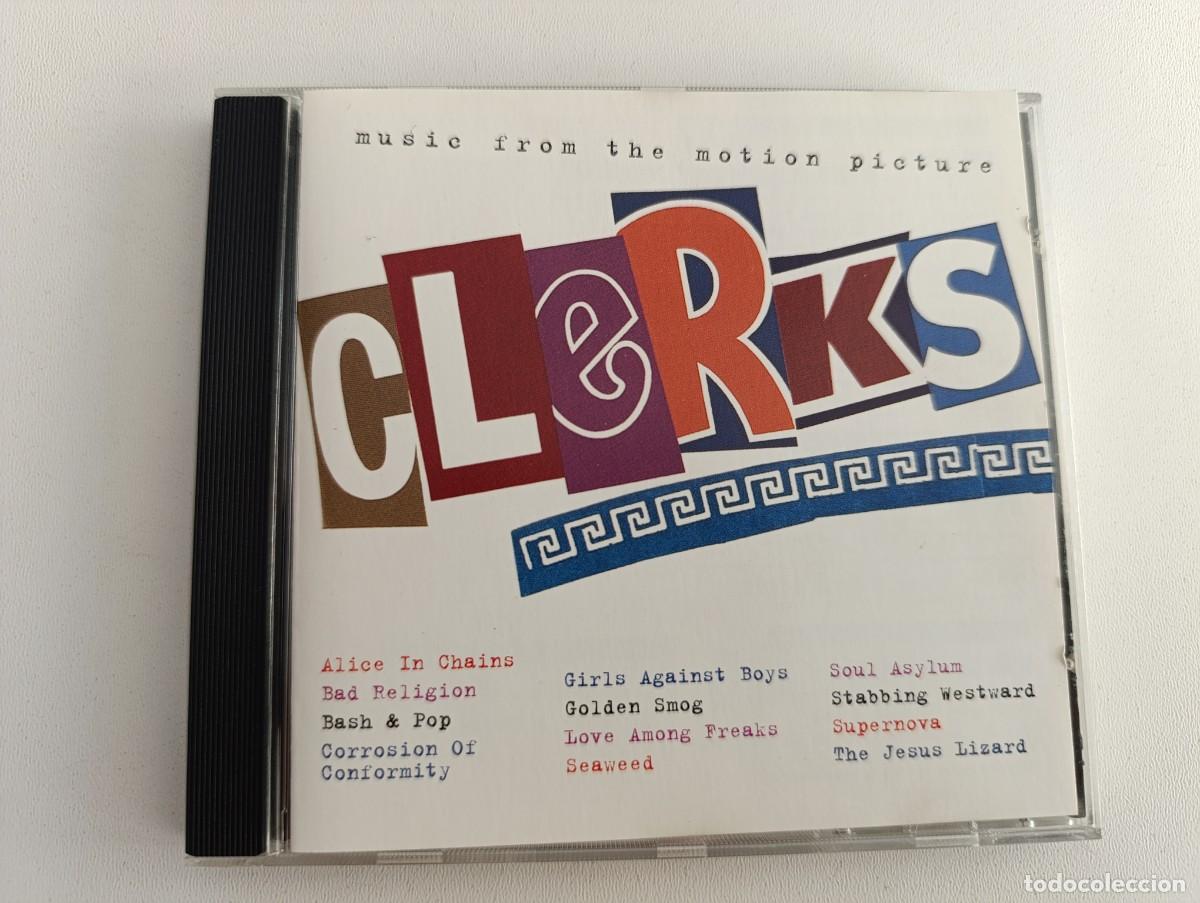 CDs de M&uacute;sica: CLERKS CD Banda Sonora 1994 Music From The Motion Picture Alice In Chains Bad Religion Supernova