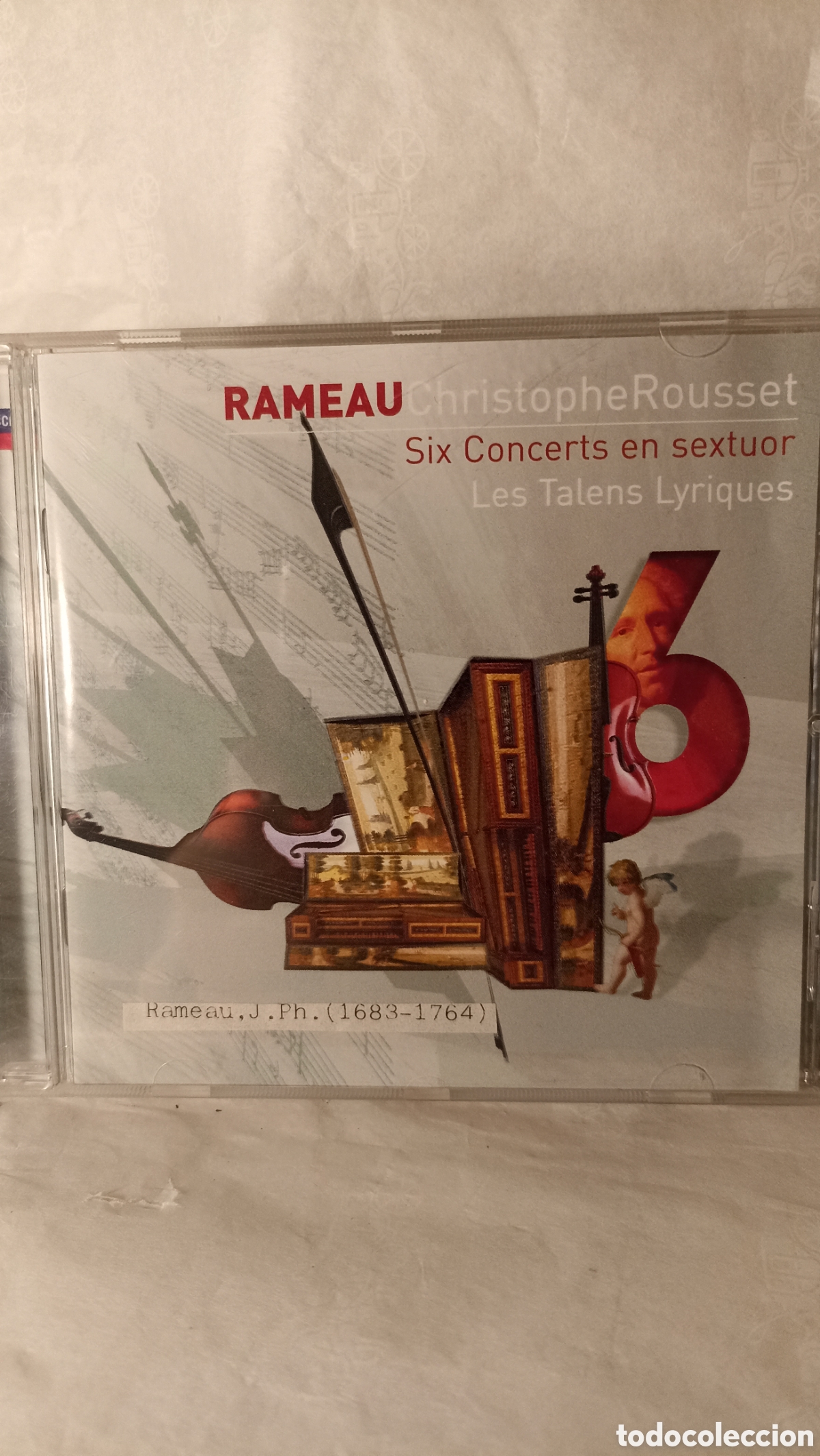 CDs de M&uacute;sica: Jean-Philippe Rameau: Six Concerts en sextuor. MINT!