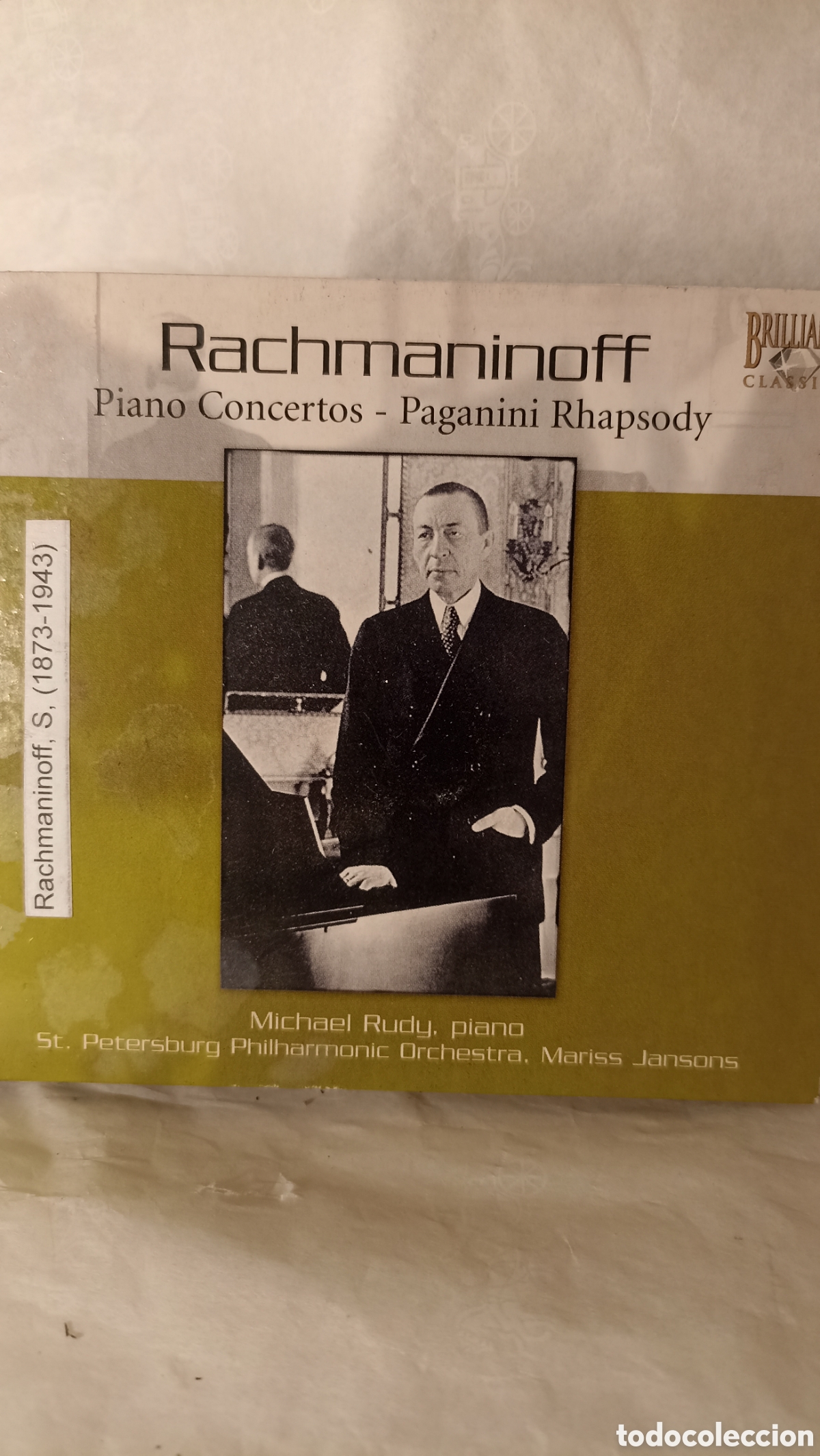 CDs de M&uacute;sica: 2CD Mint.Conciertos para Piano y la Rapsodia Paganini de Sergei Rachmaninoff