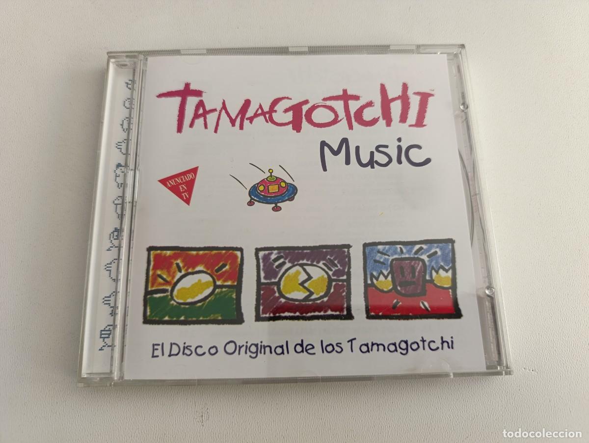 CDs de M&uacute;sica: TAMAGOTCHI MUSIC 'El Disco Original De Los Tamagotchi' CD &Aacute;lbum 1997 dance mix RARO juguete