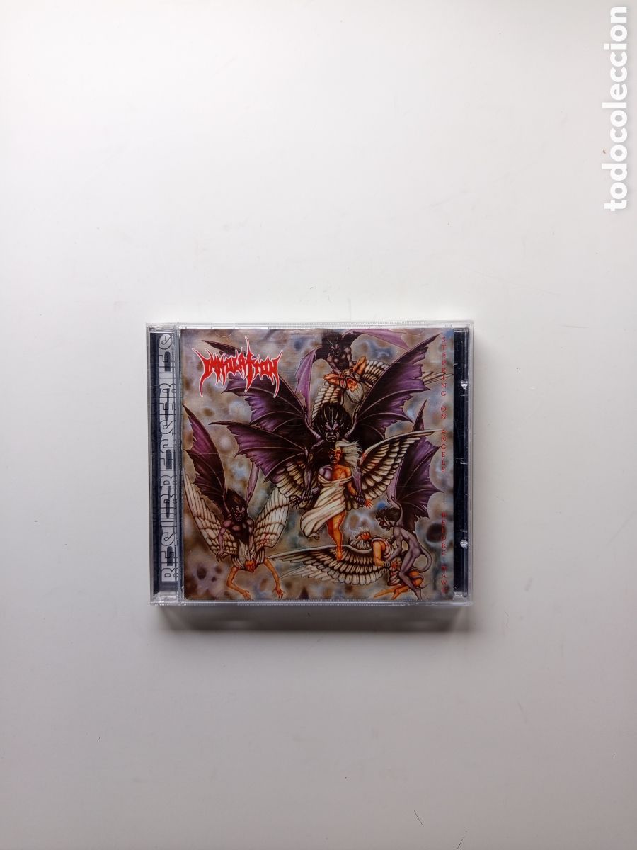 CDs de m&uacute;sica: Immolation &ndash; Stepping on Angels&hellip; Before Dawn (CD, 1995, Repulse Records) - Foto 6