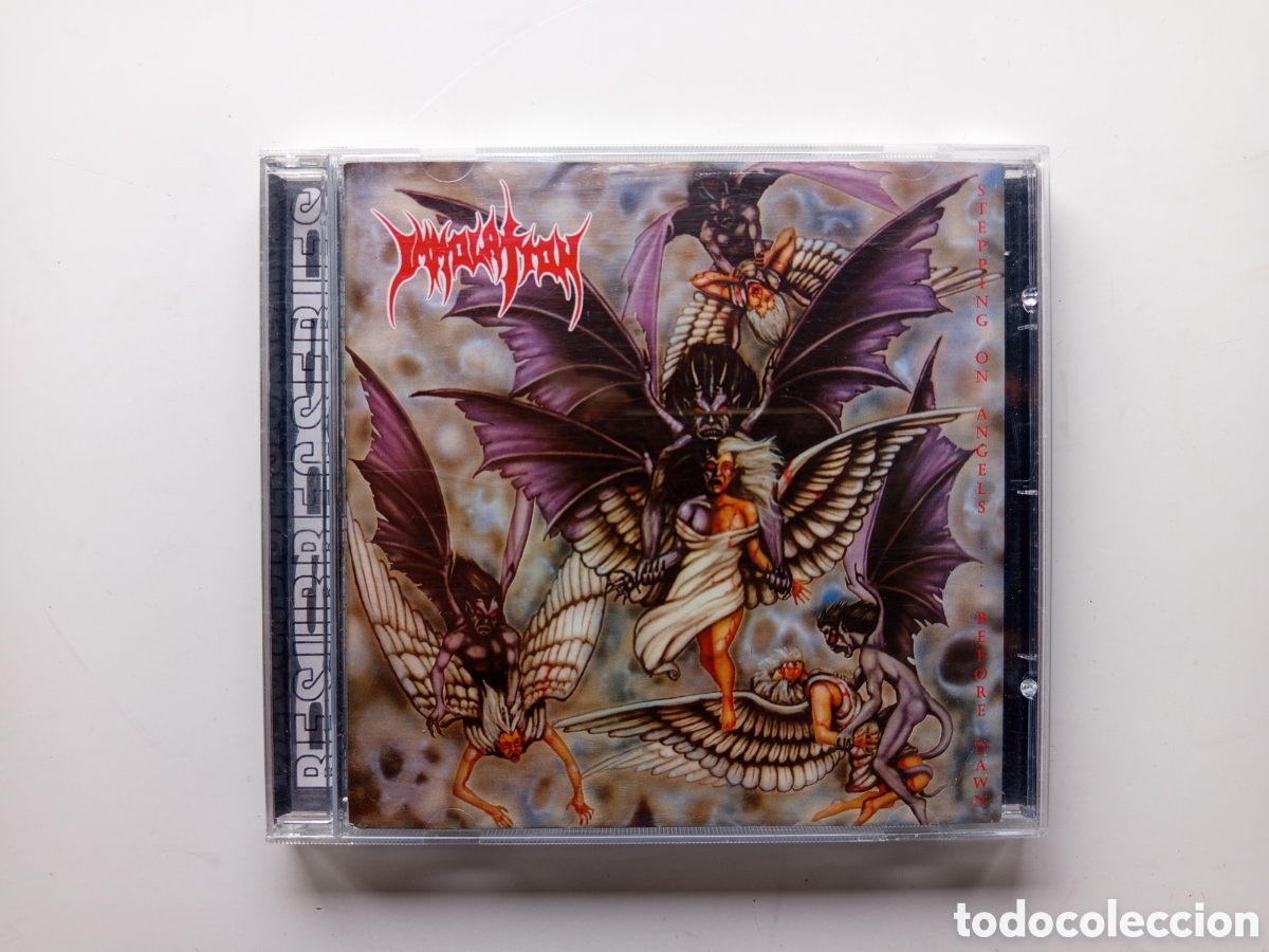 CDs de m&uacute;sica: Immolation &ndash; Stepping on Angels&hellip; Before Dawn (CD, 1995, Repulse Records) - Foto 1