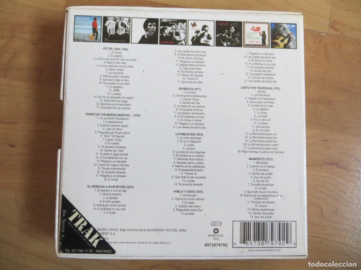 CDs de m&uacute;sica: Victor Jara - Coleccion (8xCD, Comp) - Foto 2