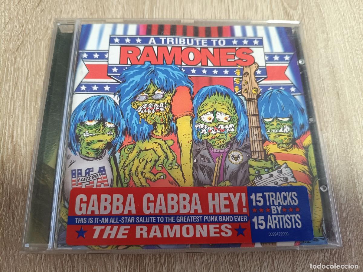 CDs de M&uacute;sica: CD - A TRIBUTE TO RAMONES - METALLICA, KISS, RED HOT CHILI PEPPERS, ROB ZOMBIE - HEAVY METAL