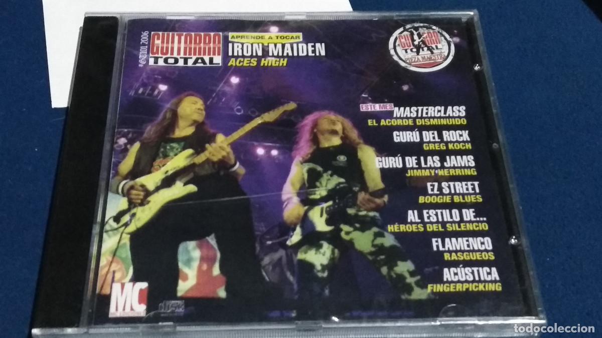 CDs de M&uacute;sica: CD GUITARRA TOTAL N&ordm; 101 - IRON MAIDEN / ACES HIGH - NUEVO PRECINTADO