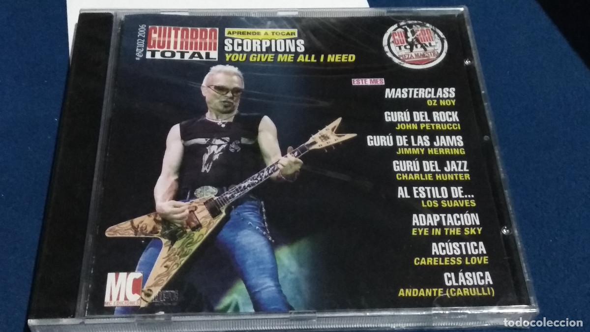 CDs de M&uacute;sica: CD GUITARRA TOTAL N&ordm; 102 - SCORPIONS / YOU GIVE ME ALL I NEED - NUEVO PRECINTADO