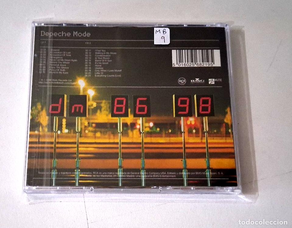CDs de m&uacute;sica: DEPECHE MODE &rdquo;THE SINGLES 86-98&rdquo; 2CD 21 TRACKS CD - Foto 2