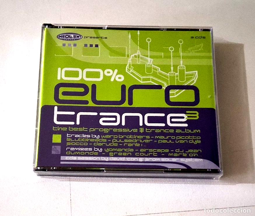 CDs de M&uacute;sica: CD &rdquo;100% EURO TRANCE 3&rdquo; 3CD CD 48 TRACKS