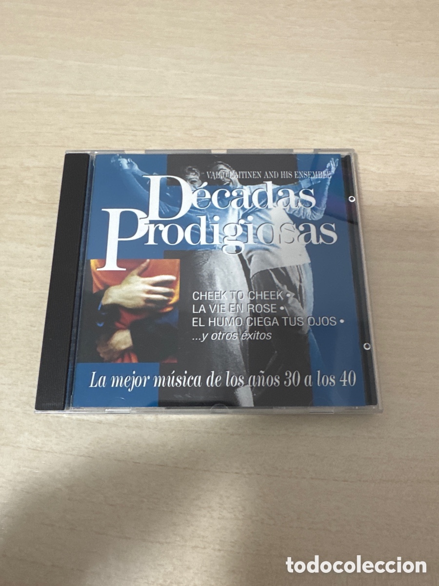 CDs de M&uacute;sica: CD D&Eacute;CADAS PRODIGIOSAS LA MEJOR M&Uacute;SICA A&Ntilde;OS 30 A LOS 40 1995