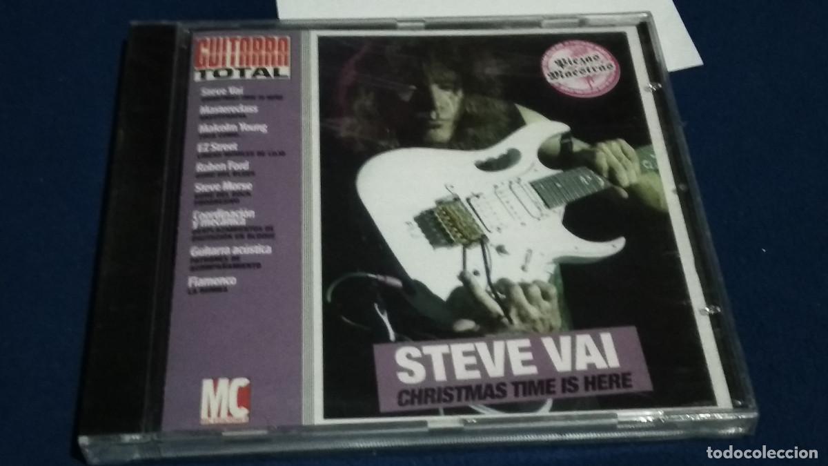 CDs de M&uacute;sica: CD GUITARRA TOTAL N&ordm; 89 - STEVE VAI / CHRISTMAS TIME IS HERE - NUEVO PRECINTADO