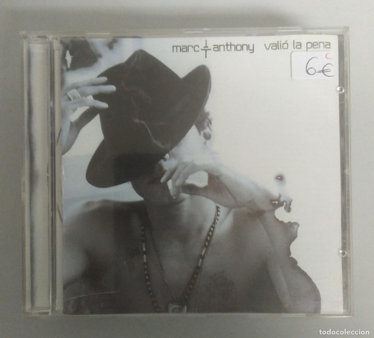 CDs de m&uacute;sica: CD MARC ANTHONY - VALIO LA PENA - Foto 1