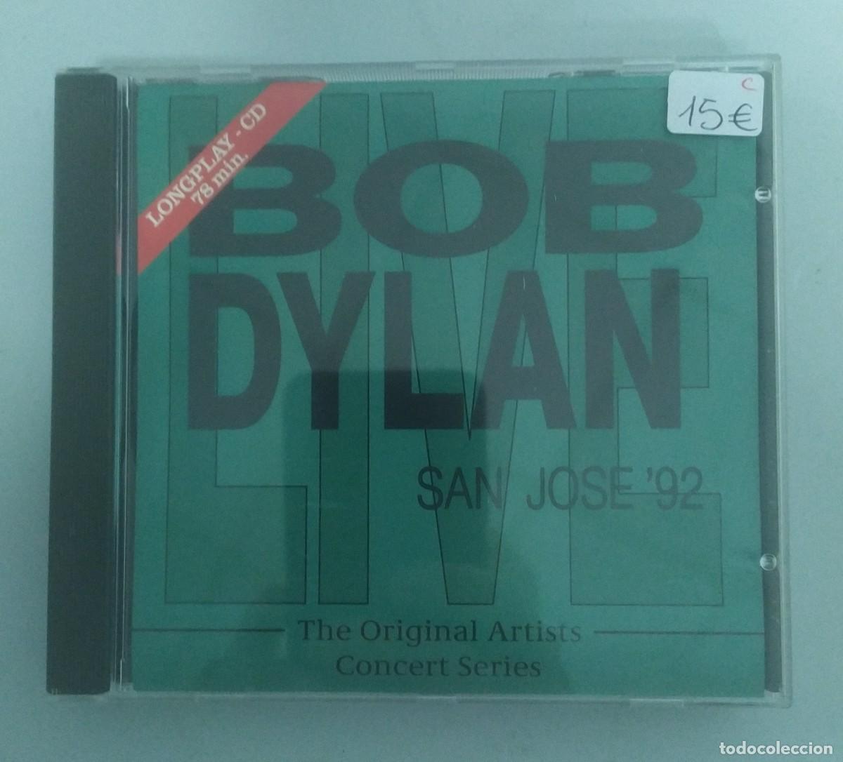 CDs de M&uacute;sica: CD BOB DYLAN - SAN JOSE 92
