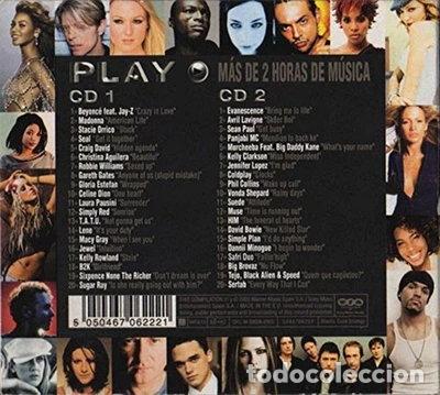CDs de M&uacute;sica: Play - Los &Eacute;xitos Internacionales Del A&ntilde;o- 5050467062221