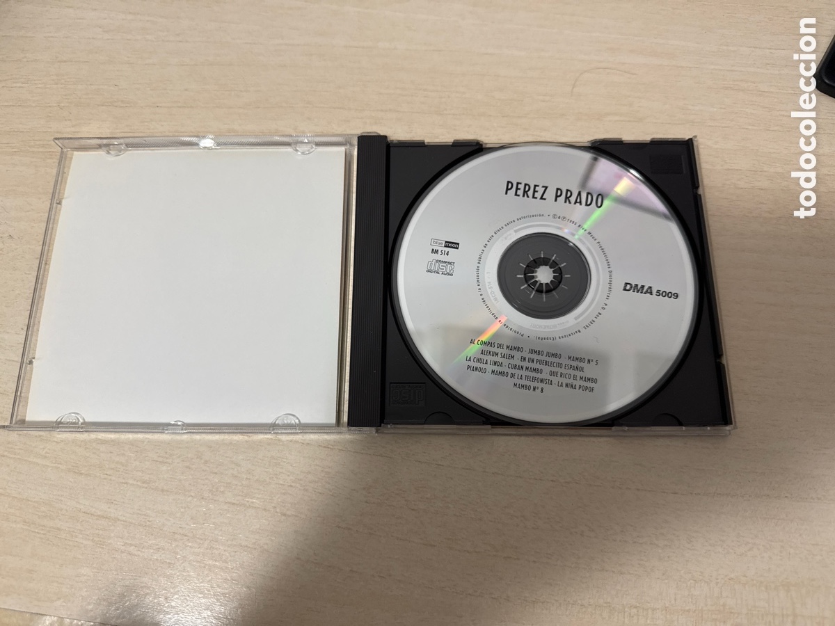 CDs de m&uacute;sica: CD EL REY DEL MAMBO P&Eacute;REZ PRADO 1995 - Foto 2
