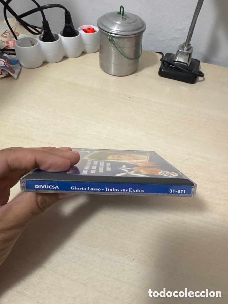 CDs de m&uacute;sica: CD GLORIA LASSO TODOS SUS &Eacute;XITOS 1995 - Foto 5