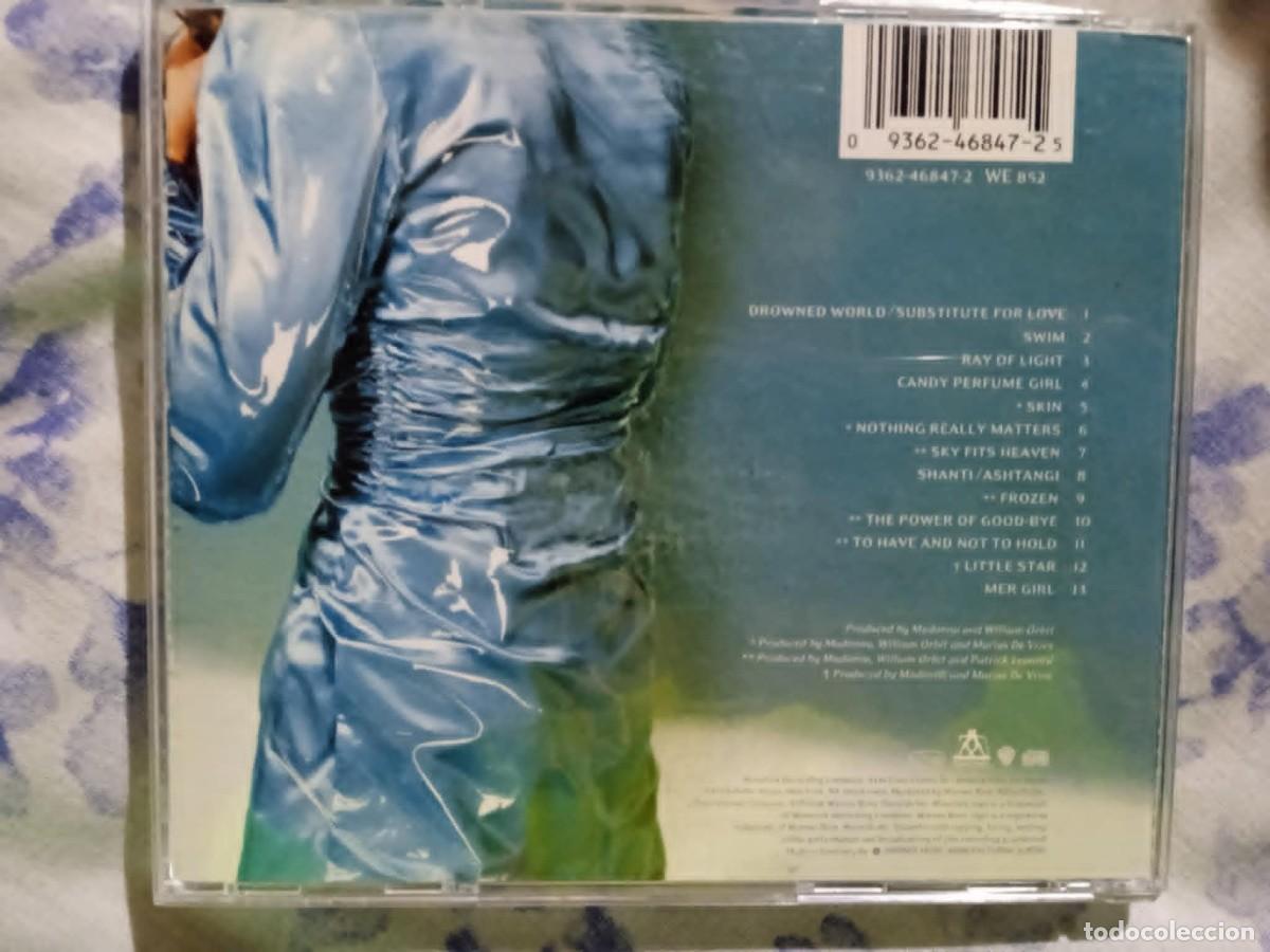 CDs de m&uacute;sica: madonna - ray of light - Foto 2