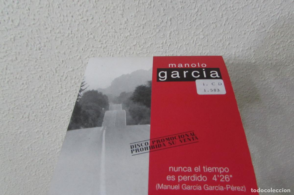 CDs de M&uacute;sica: MANOLO GARCIA NUNCA EL TIEMPO ES PERDIDO CD SINGLE PROMO