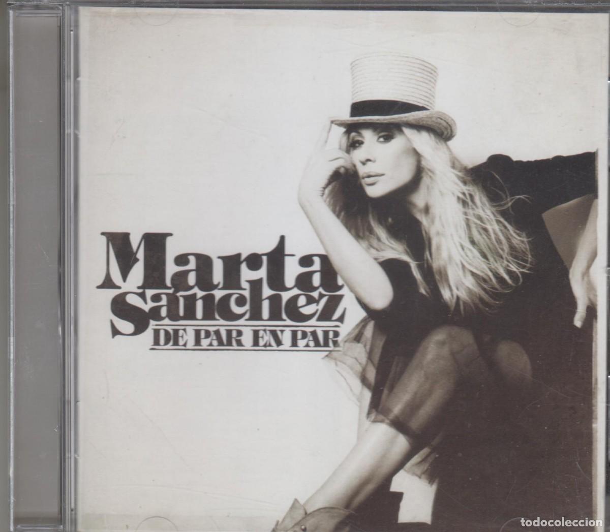 CDs de M&uacute;sica: Marta S&aacute;nchez cd De par en par 2010 Mal&uacute; Antonio Vega Bebe Hombres G Sergio Dalma