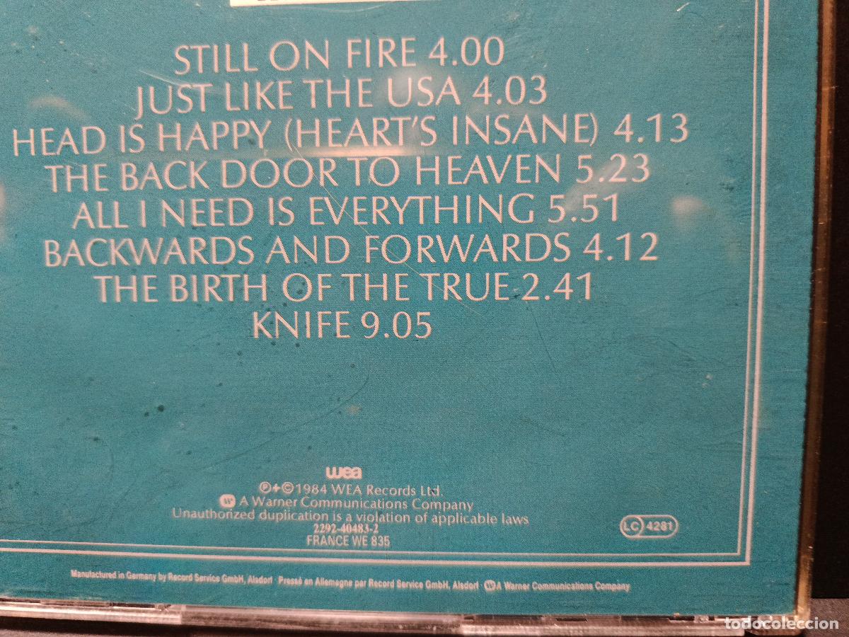 CDs de m&uacute;sica: cd wea 1984- AZTEC CAMERA - KNIFE pepeto - Foto 2