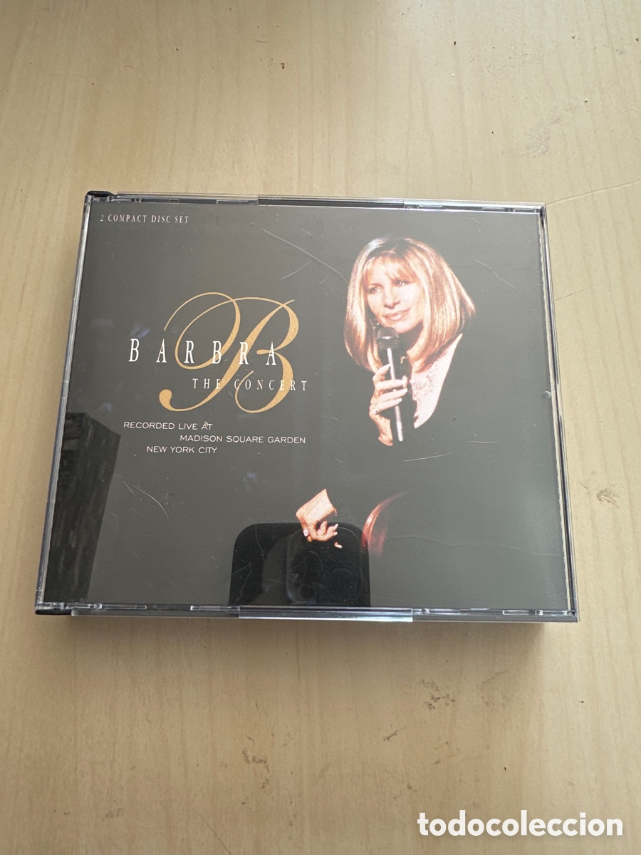 CDs de M&uacute;sica: Acd85 barbra Streisand The concert CD segunda mano