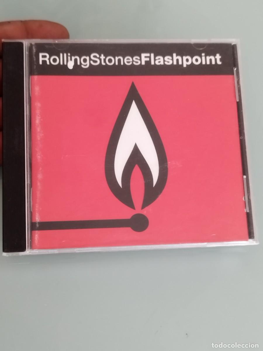 CDs de M&uacute;sica: RollingStones &ndash; Flashpoint. Cd con marcas visibles que no afectan. VG.