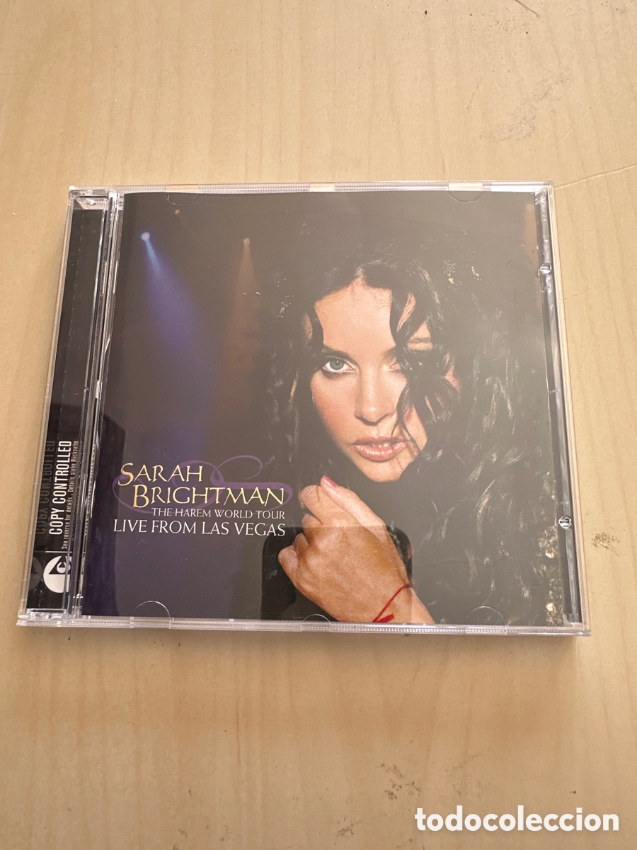 CDs de M&uacute;sica: Acd86 sarah brightman The harem world tour live from Las Vegas CD segunda mano