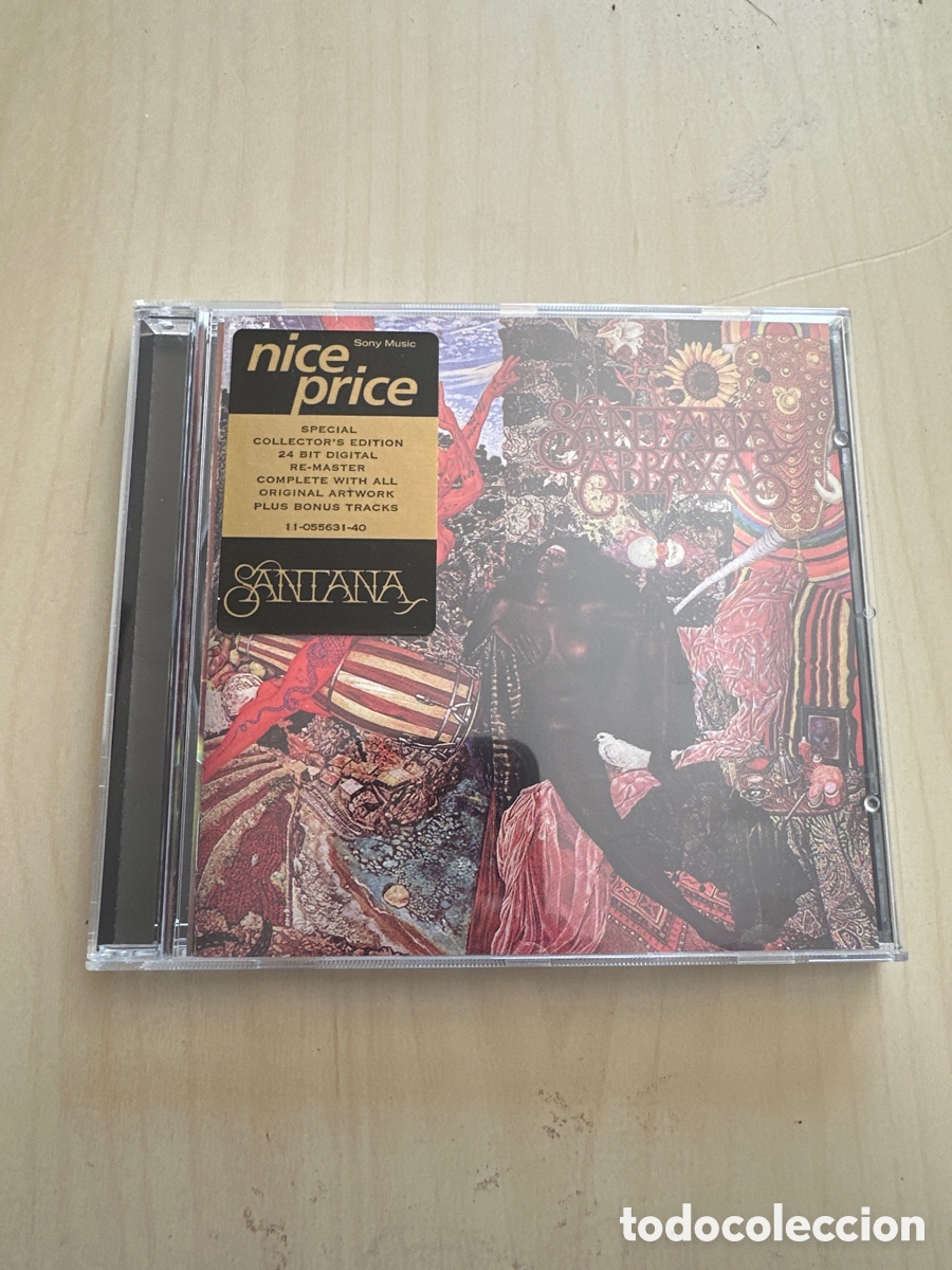 CDs de M&uacute;sica: Acd86 Santana abraxas CD segunda mano