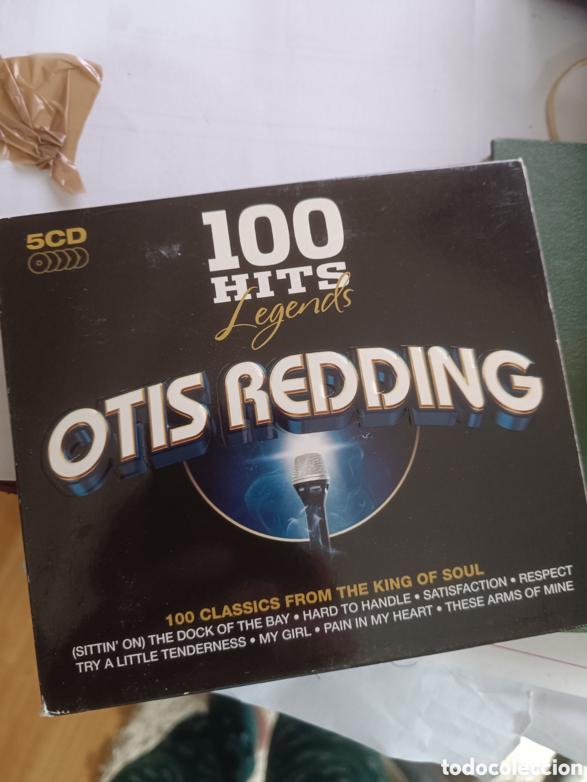 CDs de M&uacute;sica: Otis Redding &ndash; 100 Hits Legends - 100 Classics From The King Of Soul (5xCDs)