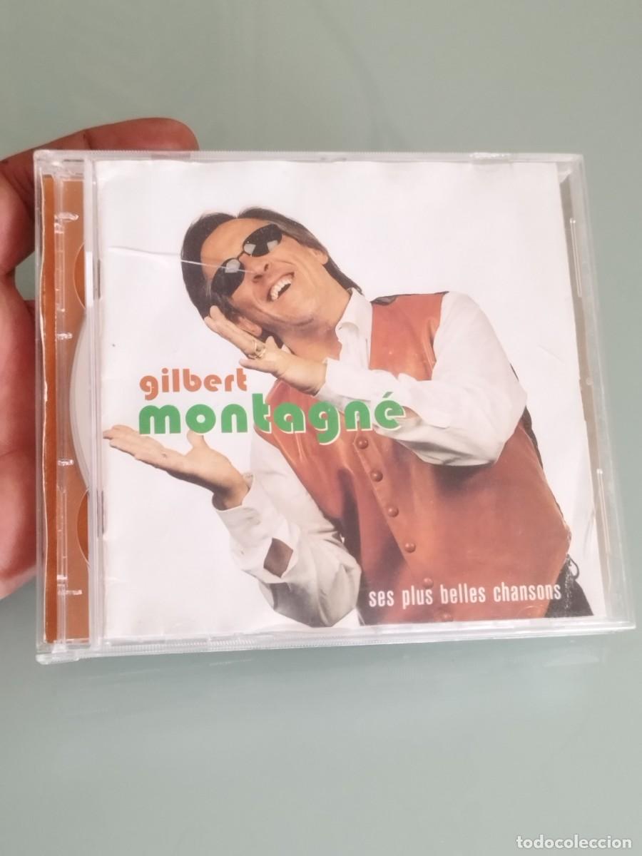 CDs de M&uacute;sica: Gilbert Montagn&eacute; titulado &rdquo;Ses plus belles chansons&rdquo;. Mirar bien las fotos para ver el estado.