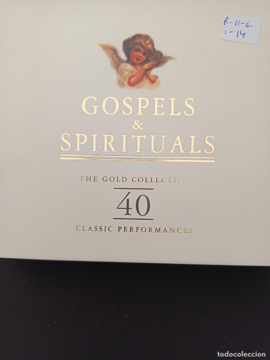 CDs de M&uacute;sica: CAJA 2 CD. GOSPELS & SPIRITUALS. THE GOLD COLLECTION. 40 CLASSIC PERFORMANCES