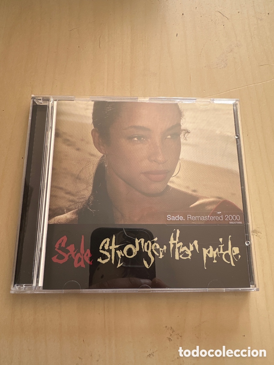 CDs de M&uacute;sica: Acd86 Sade stronger than pride CD segunda mano