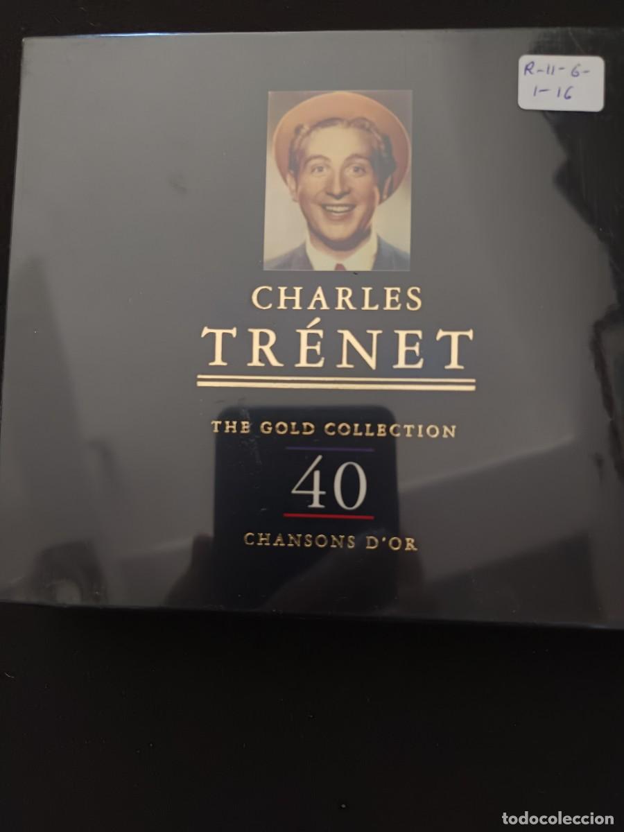 CDs de M&uacute;sica: CAJA 2 CD. CHARLES TR&Eacute;NET. THE GOLD COLLECTION. 40 CHANSONS D'OR