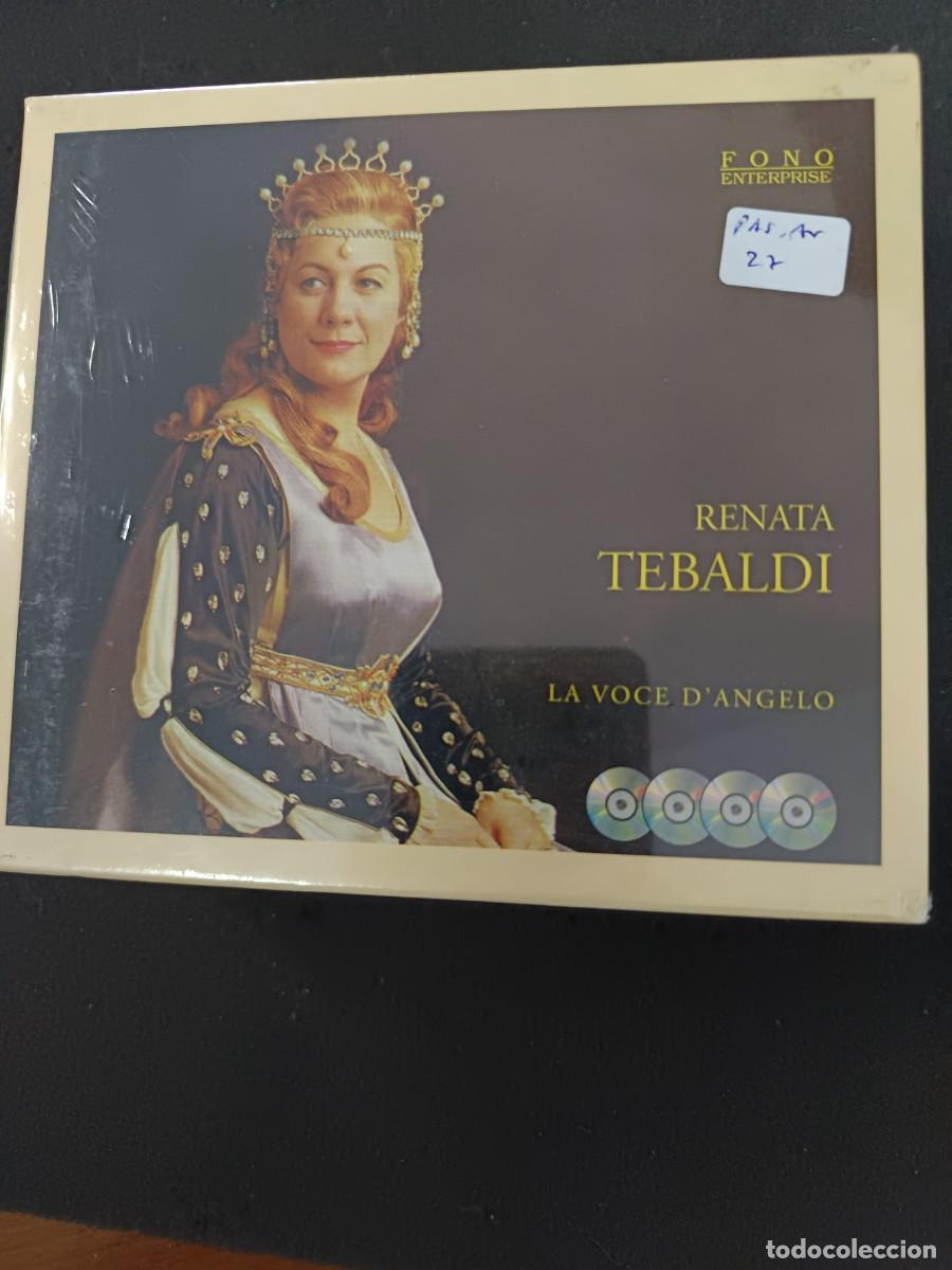 CDs de m&uacute;sica: CAJA 4 CD. RENATA TEBALDI. LA VOCE DANGELO - Foto 1