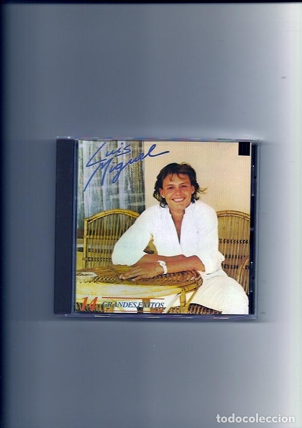 CDs de M&uacute;sica: LUIS MIGUEL. 14 Grandes &eacute;xitos. (cd album 1989)