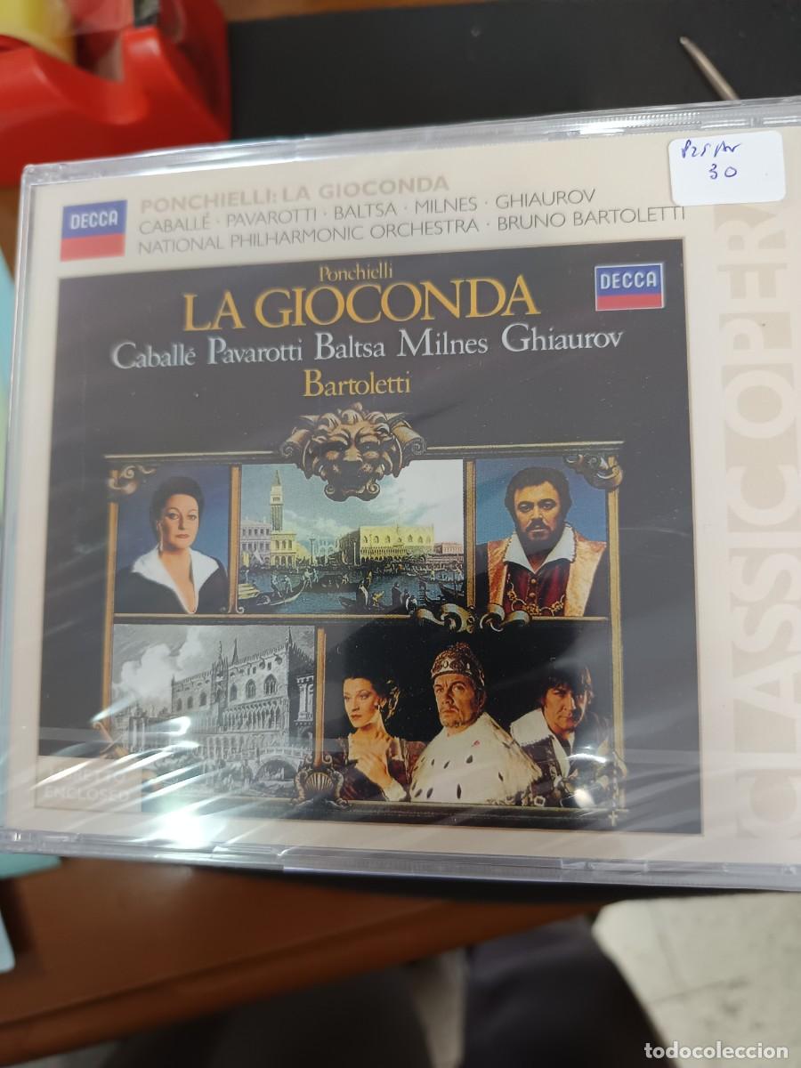 CDs de M&uacute;sica: CAJA 3 CD. PONCHIELLI: LA GIOCONDA. DIR.: BRUNO BARTOLETTI. CANTANTES: CABALL&Eacute;, PAVAROTTI, BALTSA,