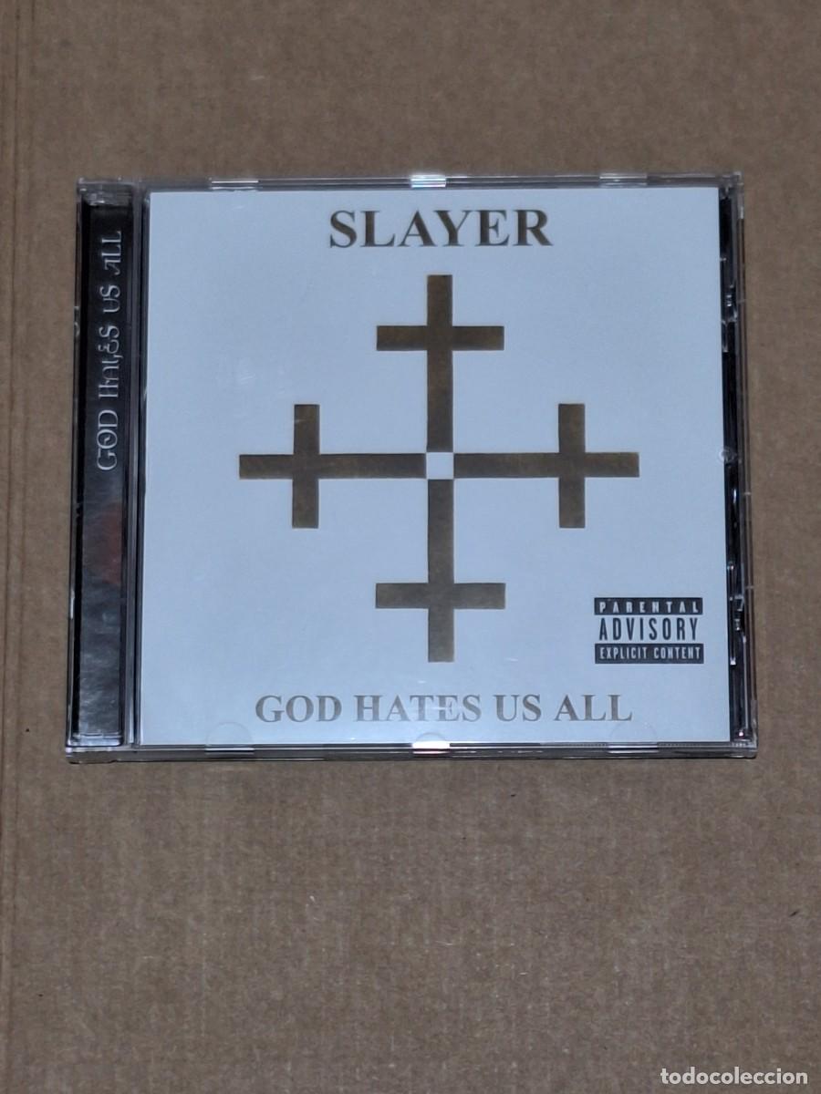 CDs de M&uacute;sica: Slayer &lrm;&ndash; God Hates Us All CD American Recordings &lrm;&ndash; 0602537352234
