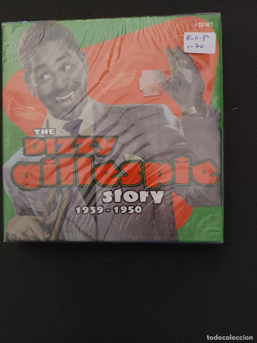 CDs de M&uacute;sica: 4 CD-SET. THE DIZZI GILLESPIE STORY. 1939-1950