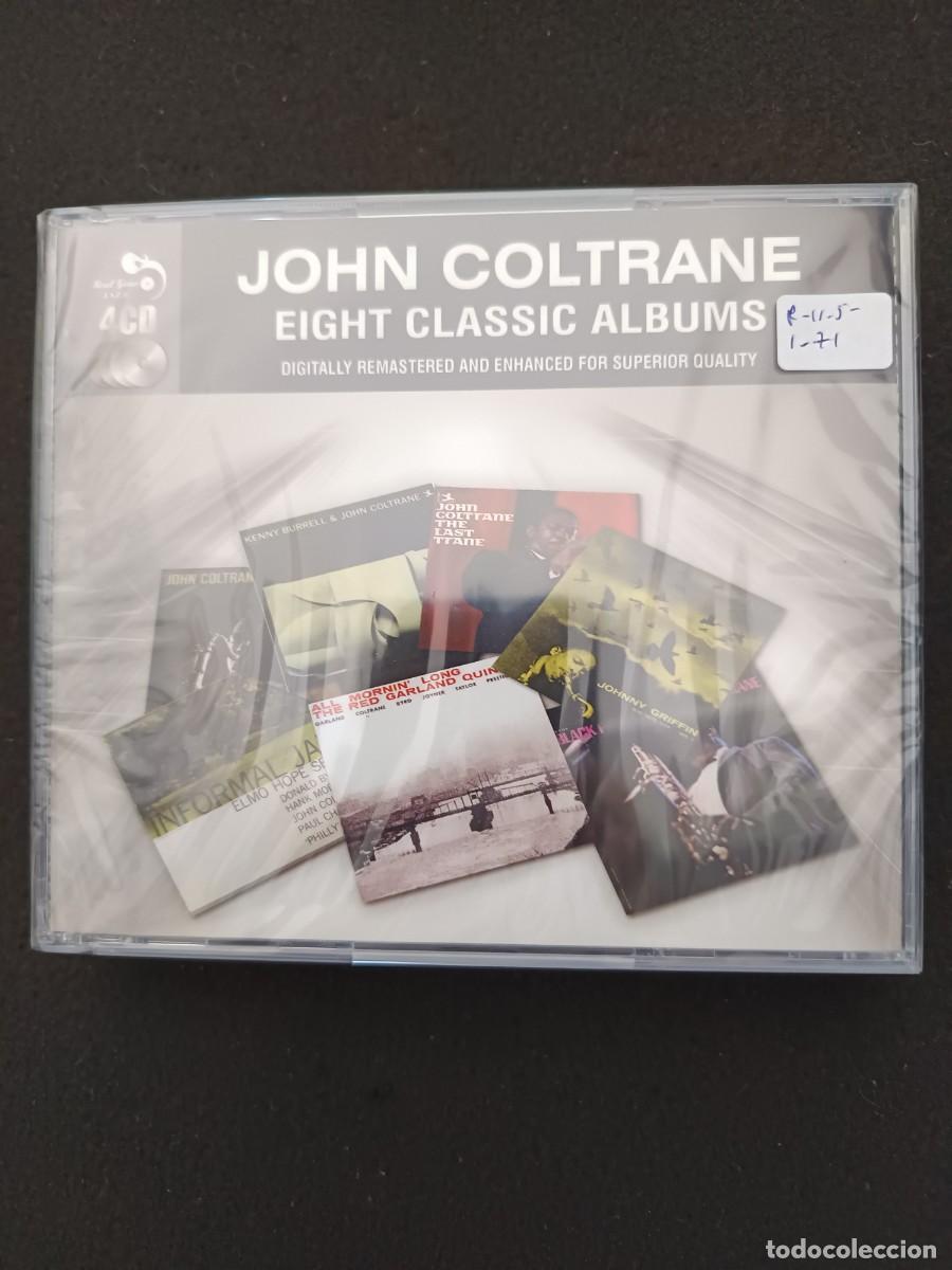 CDs de M&uacute;sica: 4 CD-SET. JOHN COLTRANE. EIGHT CLASSIC ALBUMS. REAL GONE JAZZ