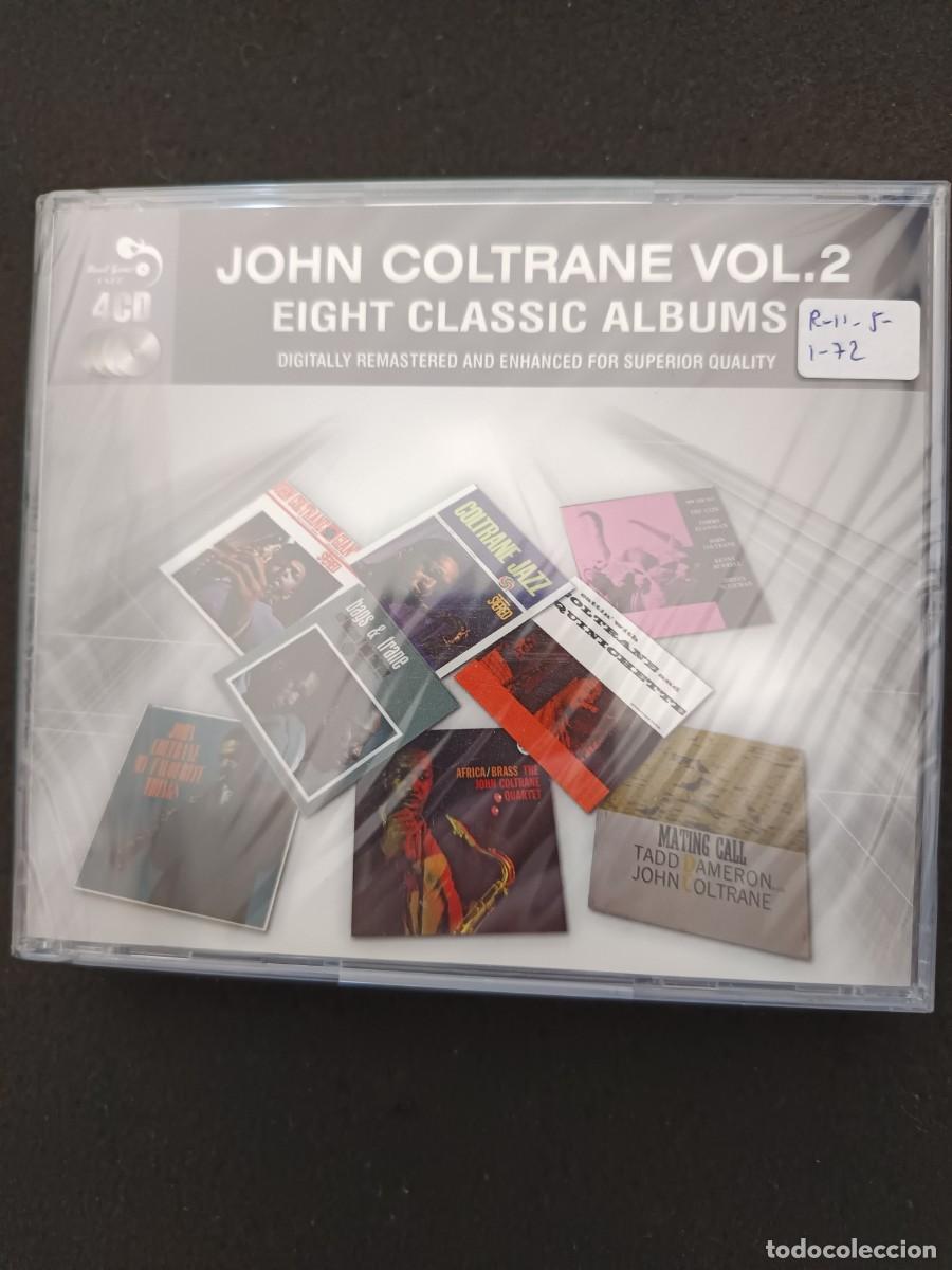 CDs de M&uacute;sica: 4 CD-SET. JOHN COLTRANE VOL. 2. EIGHT CLASSIC ALBUMS. REAL GONE JAZZ
