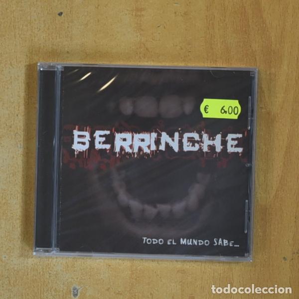 CDs de M&uacute;sica: BERRINCHE - TODO EL MUNDO SABE - CD