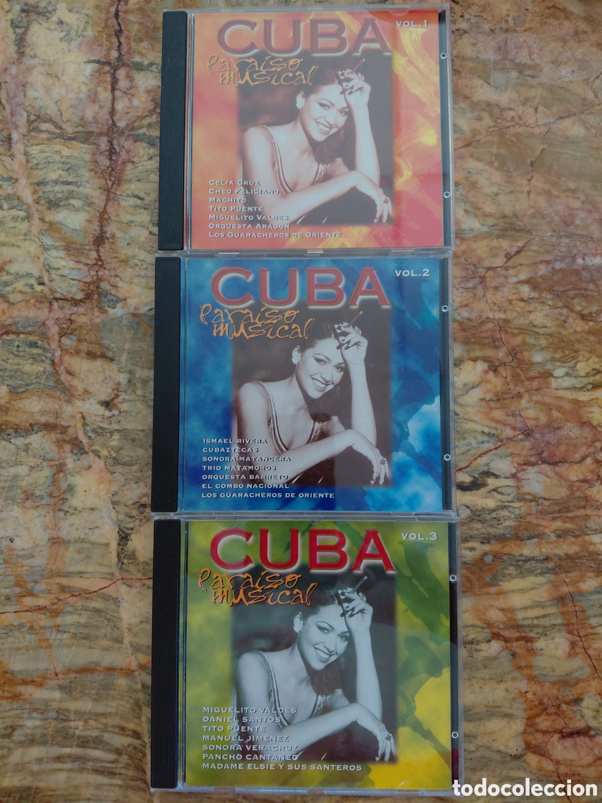 CDs de M&uacute;sica: Lote de 6CDs de m&uacute;sica latina