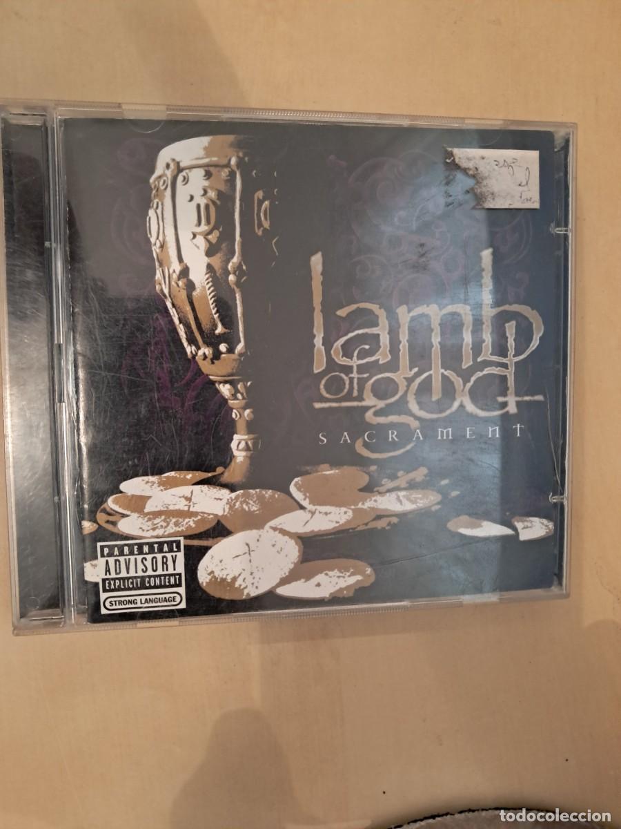 CDs de M&uacute;sica: Lamb of God , Sacrament , CD+DVD Deluxe Edition. Buen estado. Thrash Metal