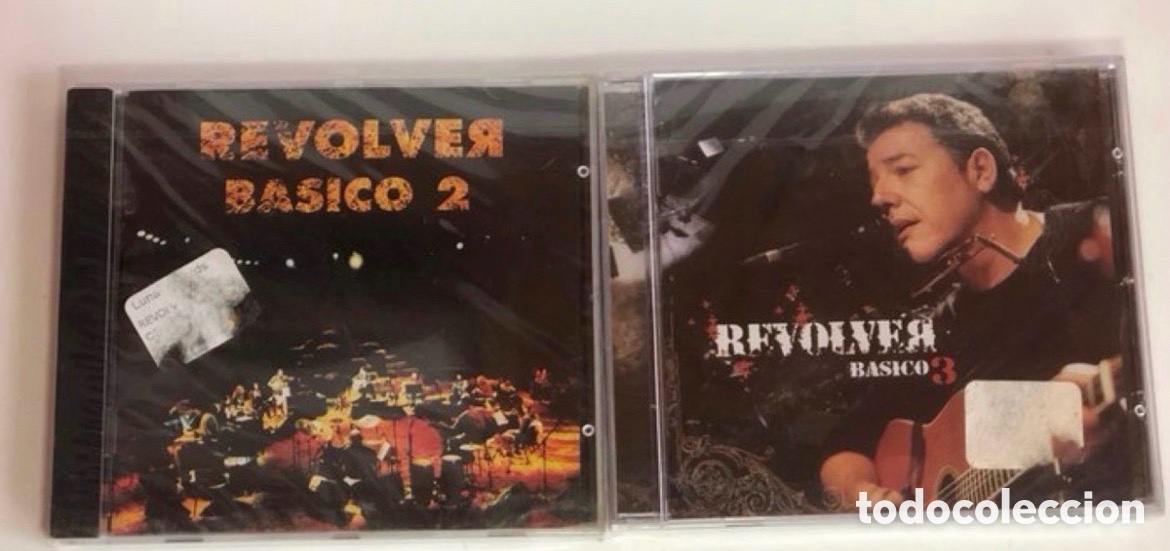 CD di Musica: CDs de REVOLVER &rdquo;B&aacute;sico 2&rdquo; y &rdquo;B&aacute;sico 3&rdquo; Rev&oacute;lver SELLADOS